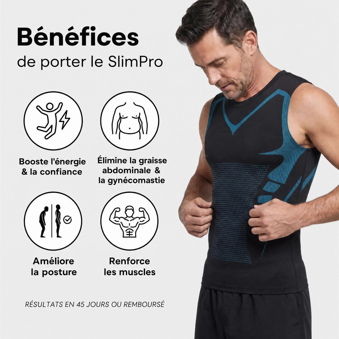 SlimPro™ - Débardeurs de compression, Redresse ta posture et transforme ton allure